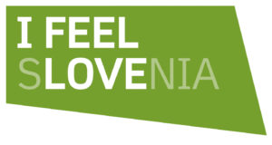 logo slowenien tourismus grün-weiß