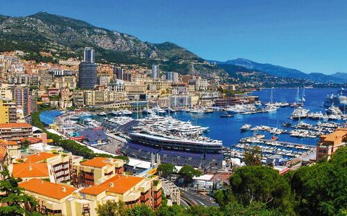 Blick auf den Hafen von Monaco - © barbibouille - Fotolia