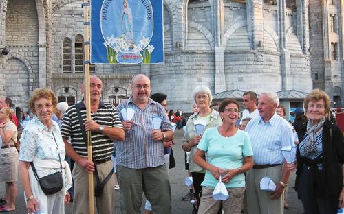 Lourdes - Grimm-Standarte