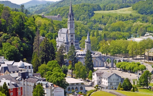 Lourdes - Heiliger Bezirk