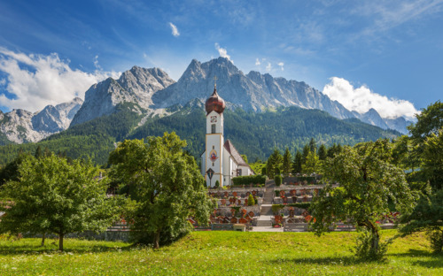 Zugspitze - Bergpanorama
