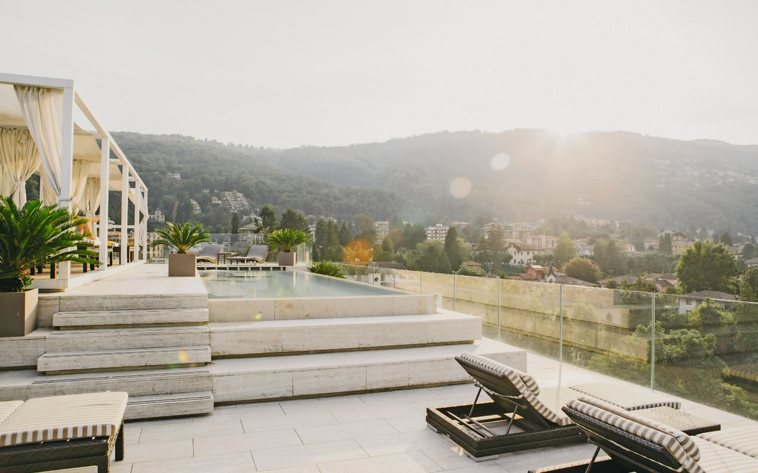 Hotel La Palma - Dachterrasse mit Pool