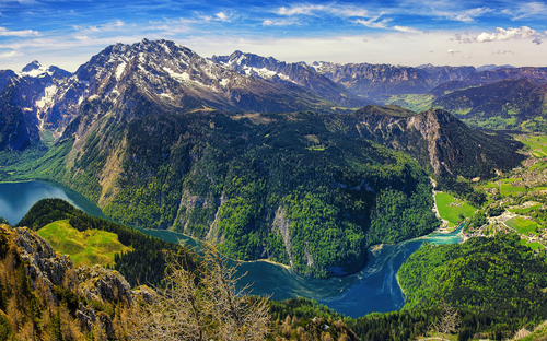 Ausblick auf das Berchtesgadener Land - ©Dirk Petersen - stock.adobe.com