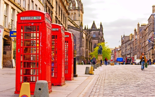 Edinburgh - Telefonzellen - © Richie Chan - Fotolia