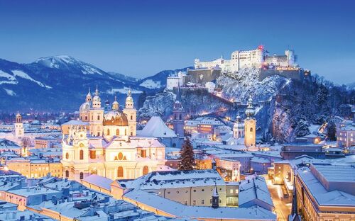 Winterliches Salzburg