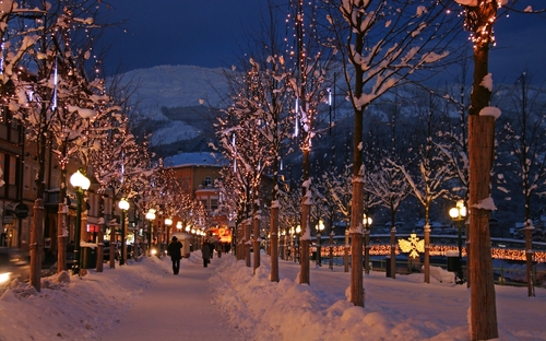 Winterliches Bad Ischl