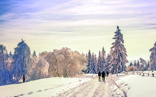 Bayerische Winterlandschaft - © pure-life-pictures - stock.adobe