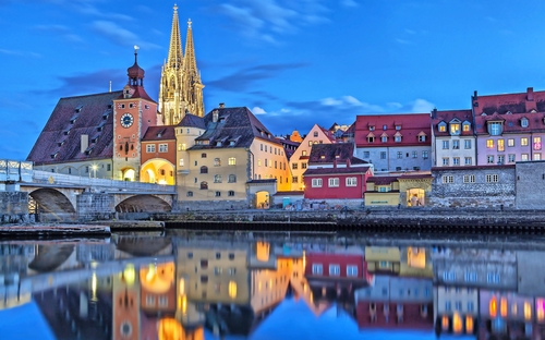 Winterliches Regensburg