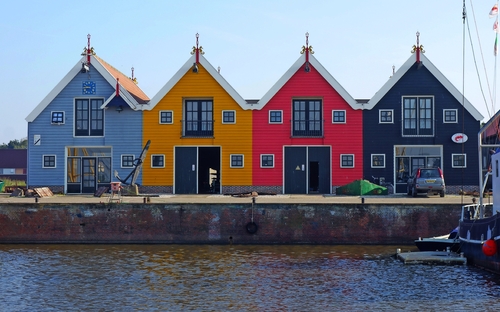 Giethoorn - Fischerhäuschen am Hafen