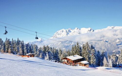 Dachsteinmassiv - Winterpanorama - © Nikolai Korzhov - Fotolia