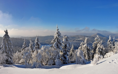 Winterpanorama vom Thüringer Wald - © Henry Czauderna - stock.adobe.com