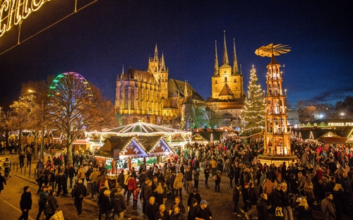 Erfurter Weihnachtsmarkt - © Matthias F. Schmidt, Erfurt