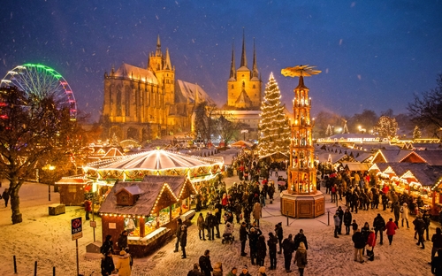 Erfurter Weihnachtsmarkt - © Matthias F. Schmidt, Erfurt