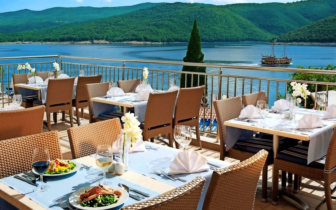 Valamar Hotel Sanfior & Casa - Restaurant-Terasse Sentona