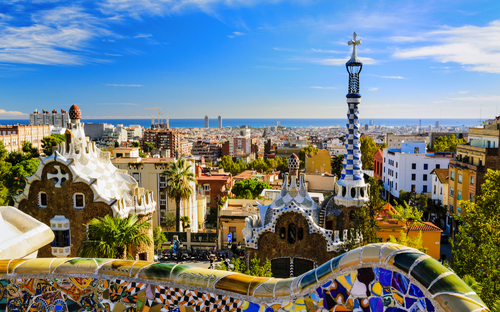 Barcelona - Park Güell - © Mapics - stock.adobe.com