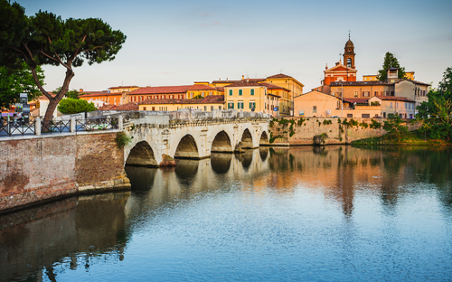 Rimini - Brücke von Tiberius