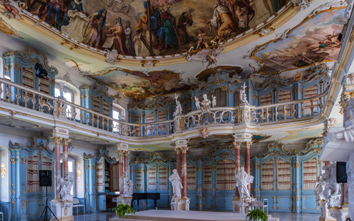 Kloster Schussenried - Bibliothekssaal - © Eberhard - stock.adobe.com