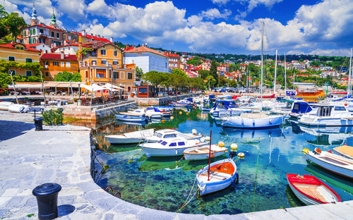 Opatija - Hafen