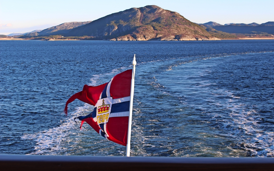 Flagge Norwegen - Fred Weigmann