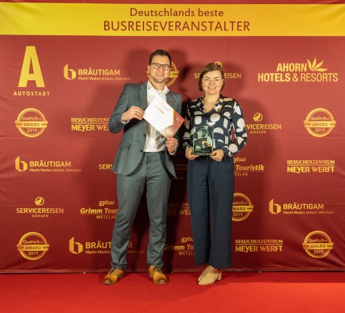 Preisverleihung Quality Bus Award 2019